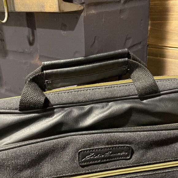 Eddie Bauer Charcoal Laptop Ipad Travel Business Bag - Picture 5 of 11